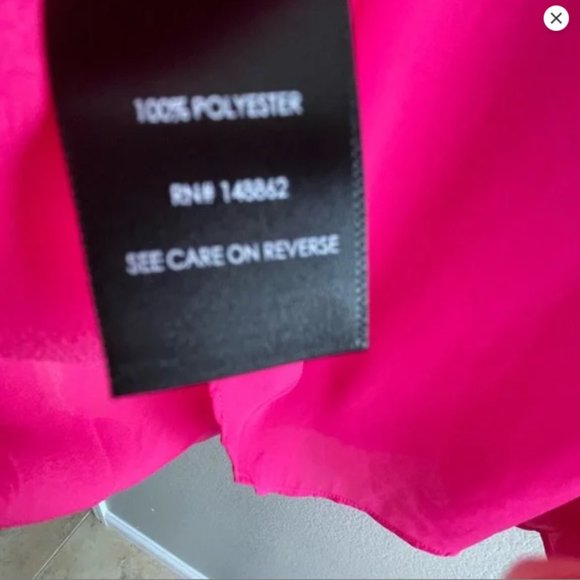 Torrid Bright Pink Balloon Sleeve Cutout Flowy Top Blouse Size 1X - Picture 5 of 5